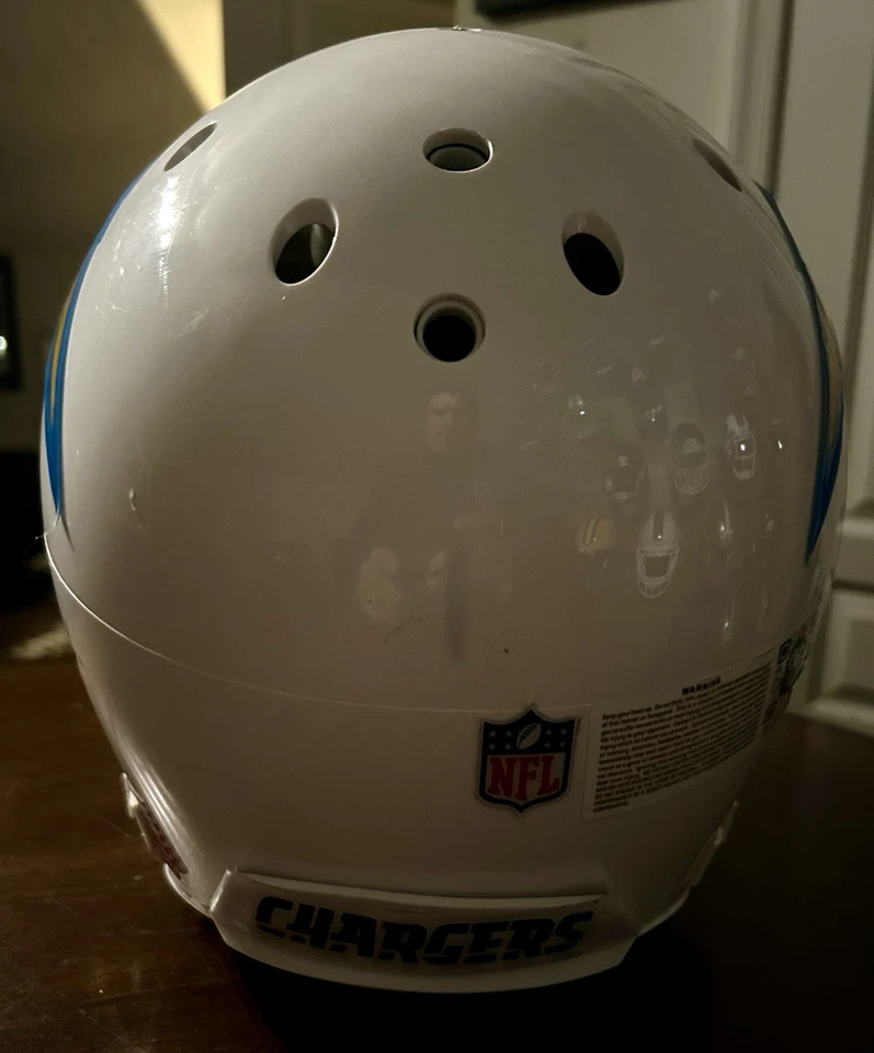 New Full Size Authentic LA Chargers Schutt Air XP Football Helmet Adult L - Image 4 of 4
