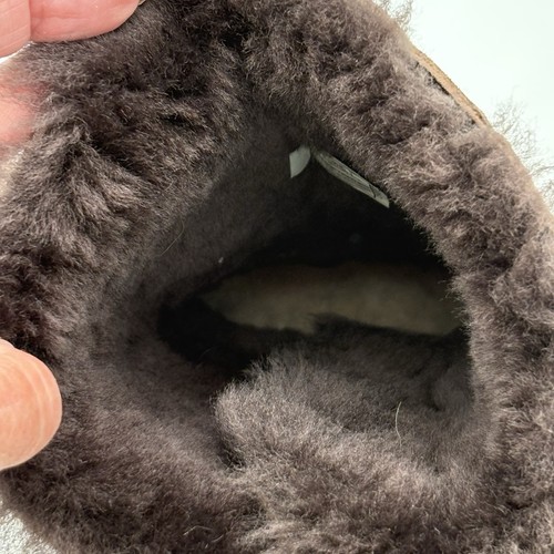 UGG Australia Bailey Boots Triplet Button Lammfell Damen 5 dunkelbraun Winter - Bild 9 von 13