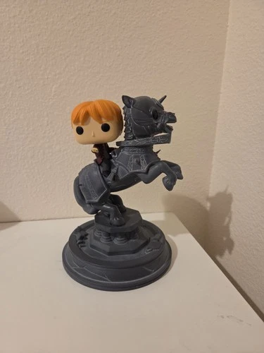 Funko Pop! Moments Harry Potter #82 Ron Weasley Riding Chess Piece Loose