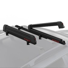 Alpinista Ski Snowboard Rack For Car Roof With Sliding Extension Alpinista Ski Snowboard Rack For Car Roof With Sliding Extension