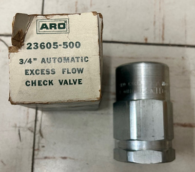 ARO 23605-500 3/4'' Automate Excess Flow Check Valve Threaded