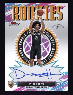 2025-26 Topps NBA Collect Topps Finest Rookie Dylan Harper Auto Pelican Digital
