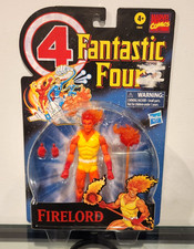 HASBRO MARVEL LEGENDS RETRO CARD FIRELORD PYREUS KRIL W EXTRA HANDS AND STAFF