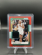 2025 Panini Donruss WNBA- Jersey Series Jackie Young #64 Las Vegas Aces MEM