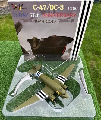 WLTK DieCast Douglas C47/DC-3 - D-Day 75th Anniversary 1944 - 2019 - Maßstab 1:100