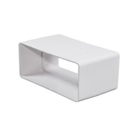 Abluftkanal Flach 55X110Mm Verbinder Kanalbogen Eckig Flachkanal Adapter Pvc