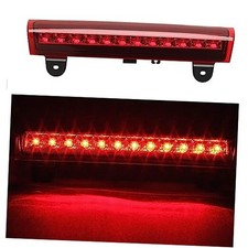 High Mount 3rd Third Brake Light Cargo Light 2000-2006 Chevy GMC Red Housing