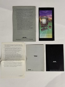 GCE Vectrex Arcade System Model HP-3000 OEM Owner's Manual & Paperwork