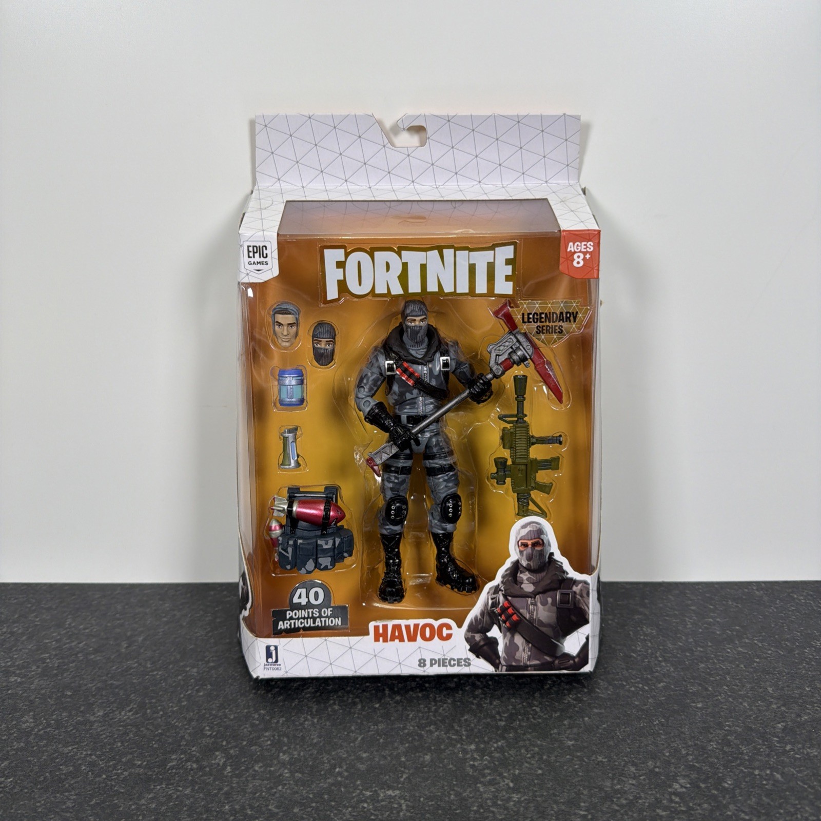 Figura Fortnite Legendary Series Havoc 7” Epic Games Nuevo y Precintado Raro