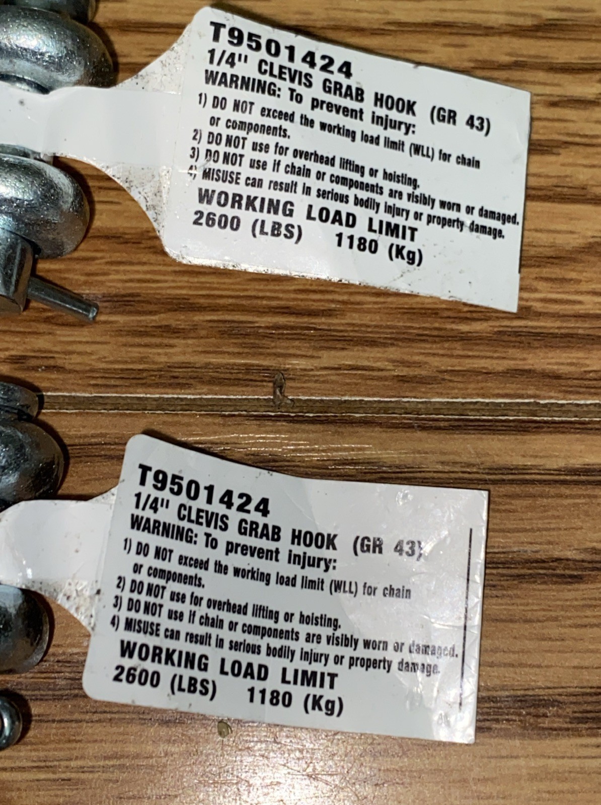 NEW Campbell Clevis Grab & Slip Hook Lot Of 7    FREE SHIPPING