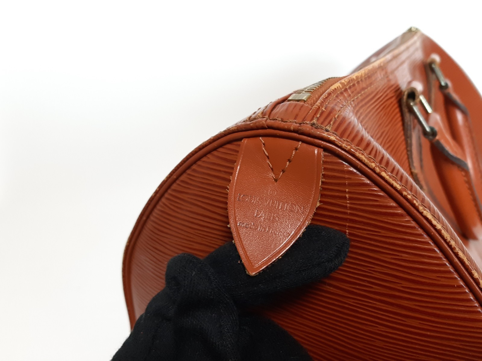 Louis Vuitton Handbag Speedy 30 M43003 Epi Kenya Brown Boston Bag VI0922