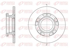 REMSA 61564.00 Brake Disc for Ford, Ford (JMC)