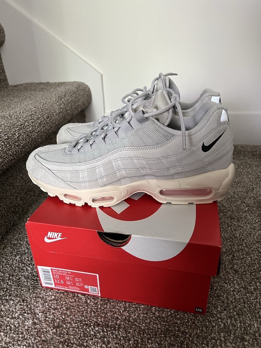 Size 10 Nike Air Max 95 Grey Fog Pink Foam for sale online