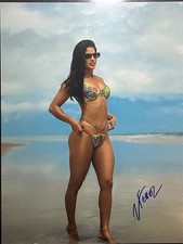 Valentina Feroz WWE NXT Bikini Signed 8x10 Photo