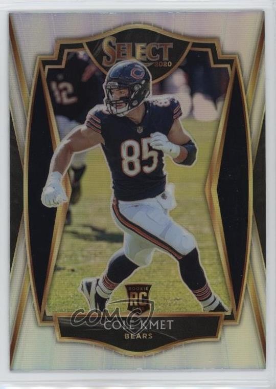 2020 Panini Select Premier Level Silver Prizm Cole Kmet #174 1k9t