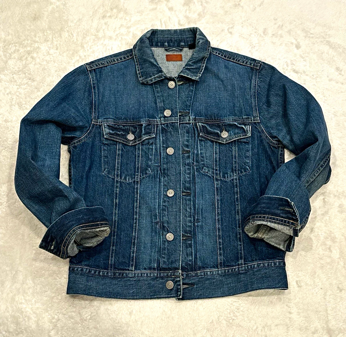 J.CREW Denim Coats, Jackets & Vests for Cotton Outer Shell Men for