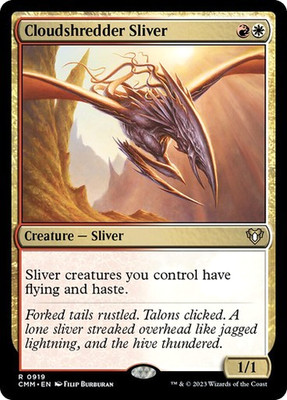 MTG - Cloudshredder Sliver - Commander Masters - Magic the Gathering