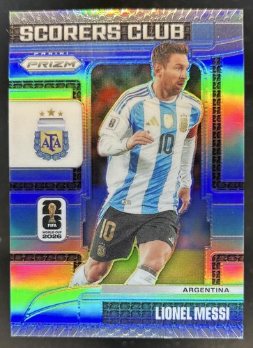 2026 Panini Prizm World Cup Lionel Messi Scorers Club Silver #15 Argentina
