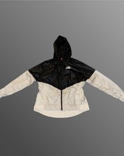 Nike Women’s Windrunner Full Zip Jacket Size Large Black White