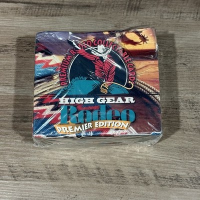 Rodeo Premium Edition Trading Cards Factory Sealed Box 1995 24 Packs - RARE HTF