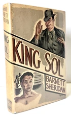 King Sol, Barnett Sheridan, 1939 UK 1st HCDJ in Mylar, Boxing, Fine