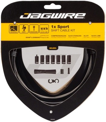 Jagwire 1x Sport Shift Cable Kit SRAM/, Black