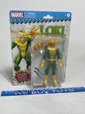 Hasbro Marvel Legends Retro Series Loki 6-inch Action Figure Comic Version