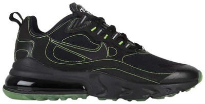 #ad Nike Air Max 270 React Black Electric Green Sz 9 RIGHT SHOE ONLY CQ6549 001 $20.00