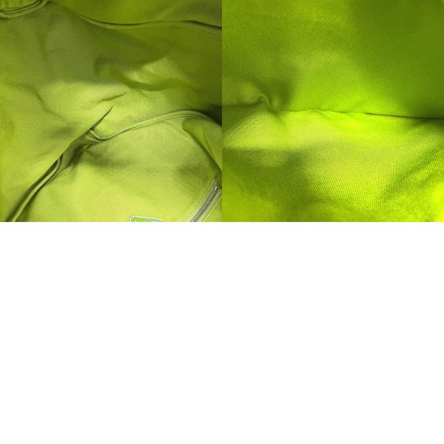 Prada 2VY007 Embossed Triangle Logo Green Shoulder Crossbody Bag thumbnail 10