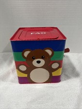 FAO Schwarz Teddy Bear Jack In The Box Pop Up 2011 From Geoffrey ToysRUs Damage 