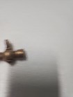 (364)  Vintage 1/4 Inch Brass Valve With Female Openings On Each End. — photo 1