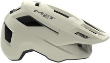 Casco da montagna MET Shelter MIPS grande bianco sporco opaco