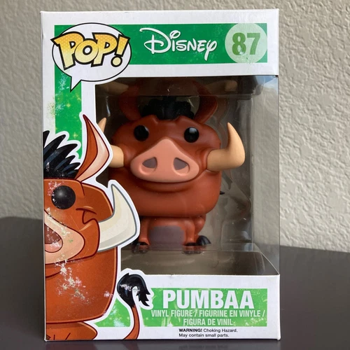Pumbaa Funko Pop Disney Lion King 87 Vinyl Figure New in Box (Minor Damage)