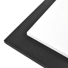 BuyPlastic Black Expanded PVC Plastic Sheet  6mm (1/4") x 12" x 48"