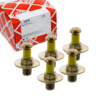 5x ORIGINAL FEBI BILSTEIN TÜRSCHLOSSBOLZEN TÜRSCHLOSS  AUDI VW 15676