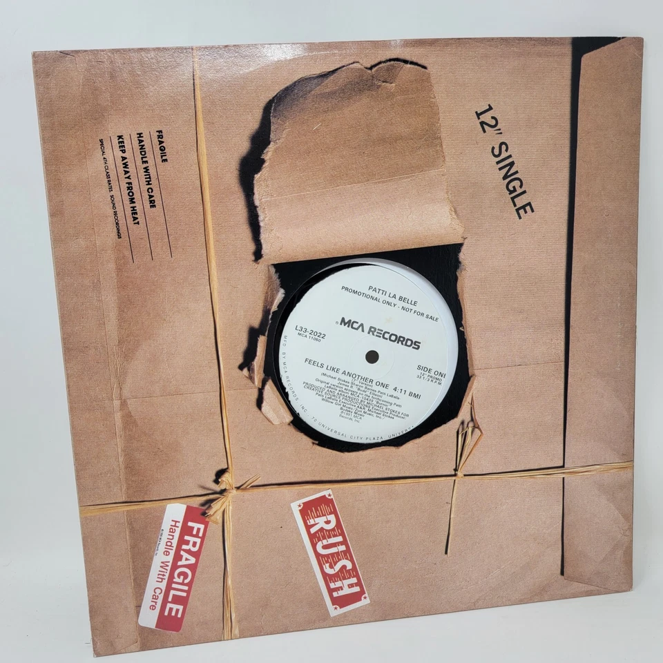 Patti La Belle Feels Like Another One M- 12" Vinyl Record Single + Free Sleeve Foto 3 de 4