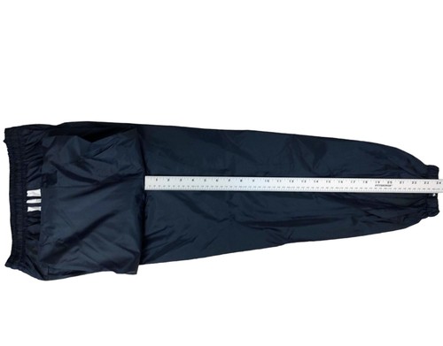 Athletic Youth Windbreaker Track Pants 3 Pockets Ankle Zip Blue S M L and XL NOS - Picture 8 of 30