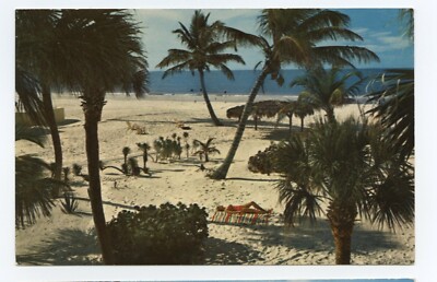 Normandy Hotel Beach St Petersburg Florida Postcard