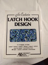 National Yarn Crafts Snow Owl Latch Hook Kit R646 NOS 20" x 27"