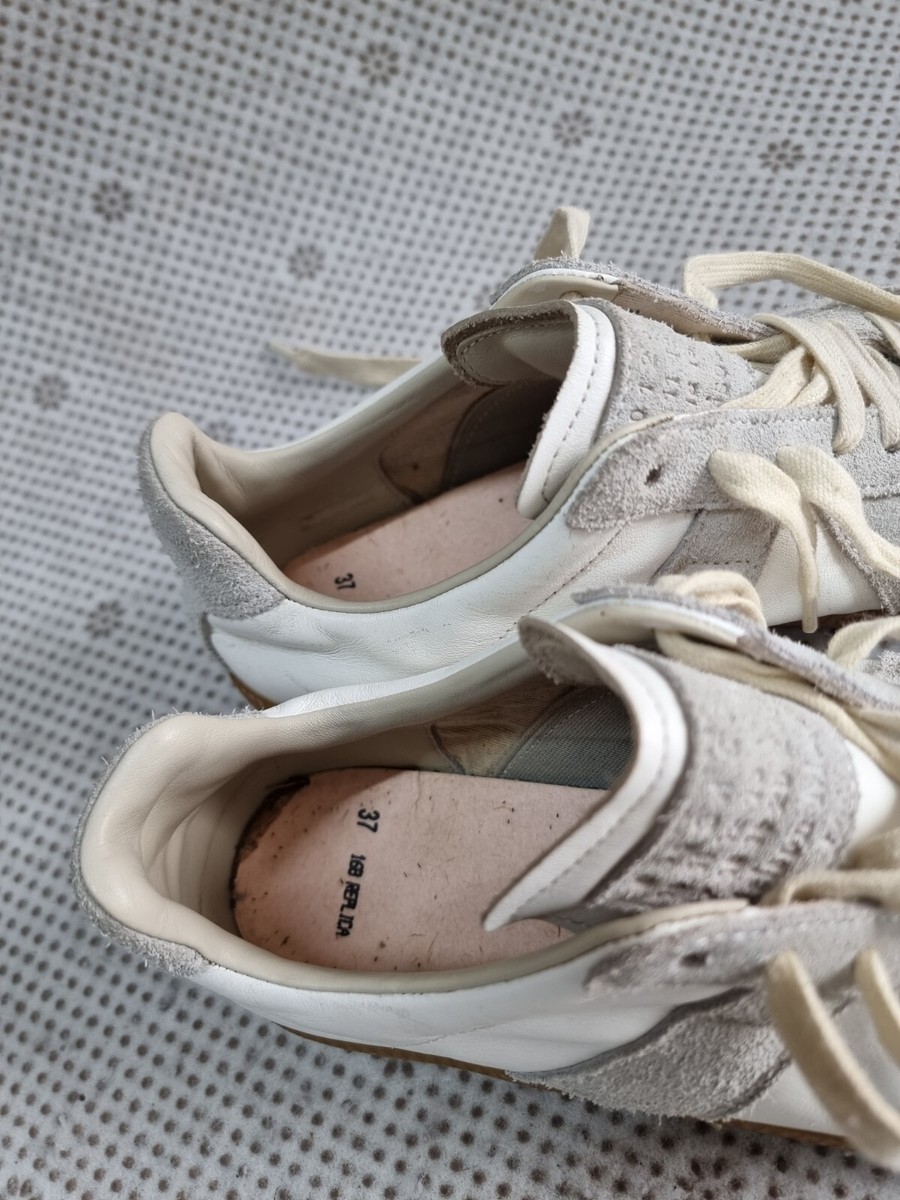 MAISON MARGIELA Replica Leather/Suede Sneakers Size 37 | eBay MAISON MARGIELA Replica Leather/Suede Sneakers Size 37 | eBay