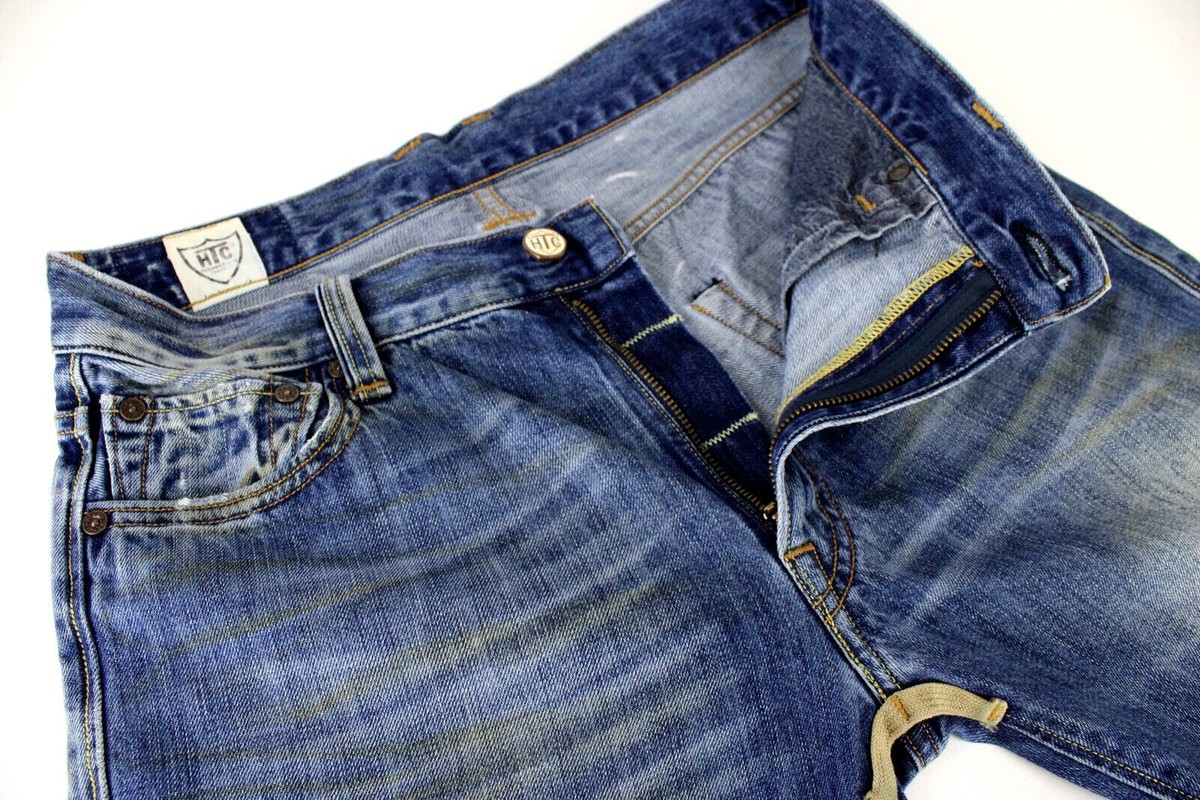 HTC LOS ANGELES Fonzie Jeans Men's W29 Regular Fit Whiskers