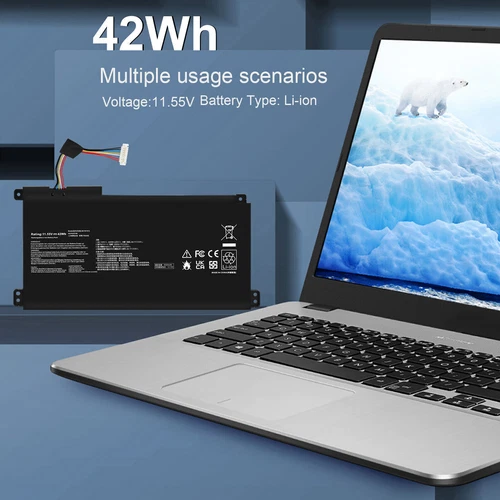 Replacement B31N1912 C31N1912 Battery for VivoBook 14 E410MA L410MA L510MA AU - Picture 4 of 13