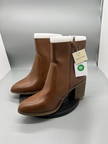 Universal Thread Women's Cleo Heeled Ankle Bootie Activewear Ankle Boot Size-10 - Picture 9 of 9