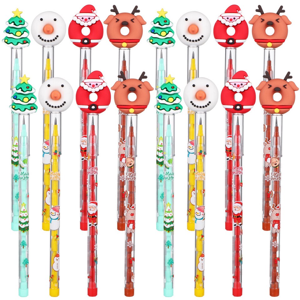 5 Count Xmas Pencil Christmas Pencils Bulk Birthday For Students Child
