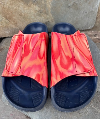BIRKI’S by Birkenstock "Samoa" (41/10) Wassersandalen pink orange Batik EVA - Bild 3 von 13