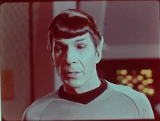 Star Trek TOS 35mm Film Clip Slide Spock Leonard Nimoy ST.Spock.2