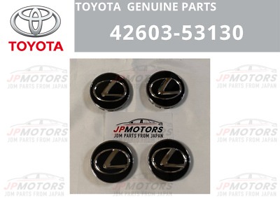 TOYOTA Genuine LEXUS Wheel Center Cap 42603-53130 x4 Set Type B