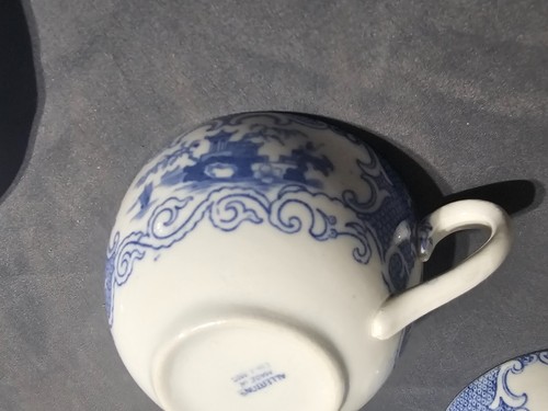 4 ALLERTONS CHINA TEA SETS CHINESE BLUE SAUCER & CUP - Picture 15 of 24