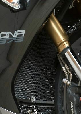 R&G Radiator Guard Black Triumph Daytona 675 2013 - 2016