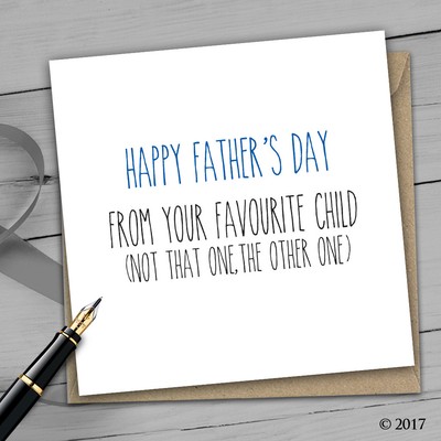 Happy Father S Day Greetings Card Funny Dad Father Comedy Fathers Joke F6 Ebay